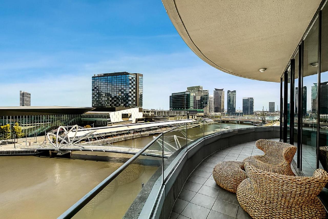 Melbourne Holiday Apartments Flinders Wharf Eksteriør billede