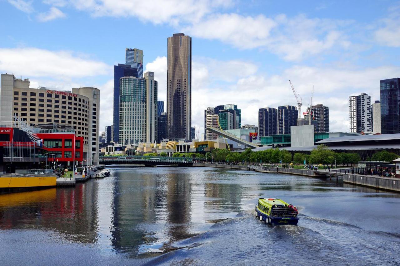 Melbourne Holiday Apartments Flinders Wharf Eksteriør billede