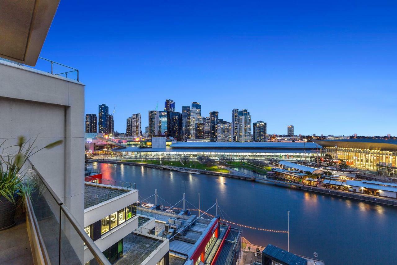 Melbourne Holiday Apartments Flinders Wharf Eksteriør billede