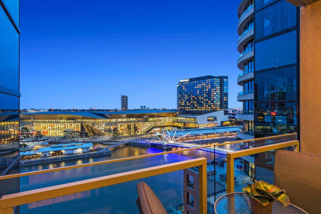 Melbourne Holiday Apartments Flinders Wharf Eksteriør billede