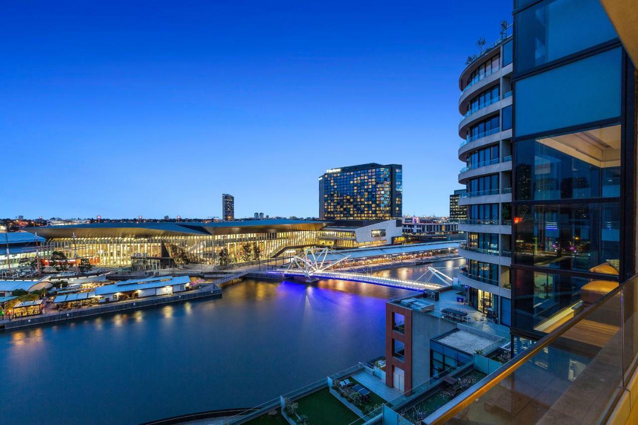 Melbourne Holiday Apartments Flinders Wharf Eksteriør billede